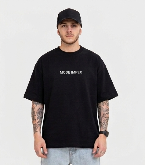 Savage Mode Oversized T-Shirt – Premium Heavyweight Black Streetwear Tee
